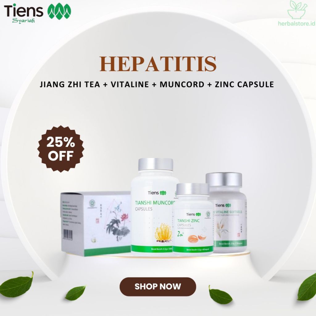 

Herbal China TCM - Paket Bundling Tiens Untuk Hepatitis