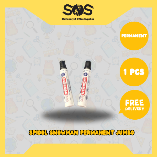 

Spidol Permanent Snowman Jumbo 1 pcs