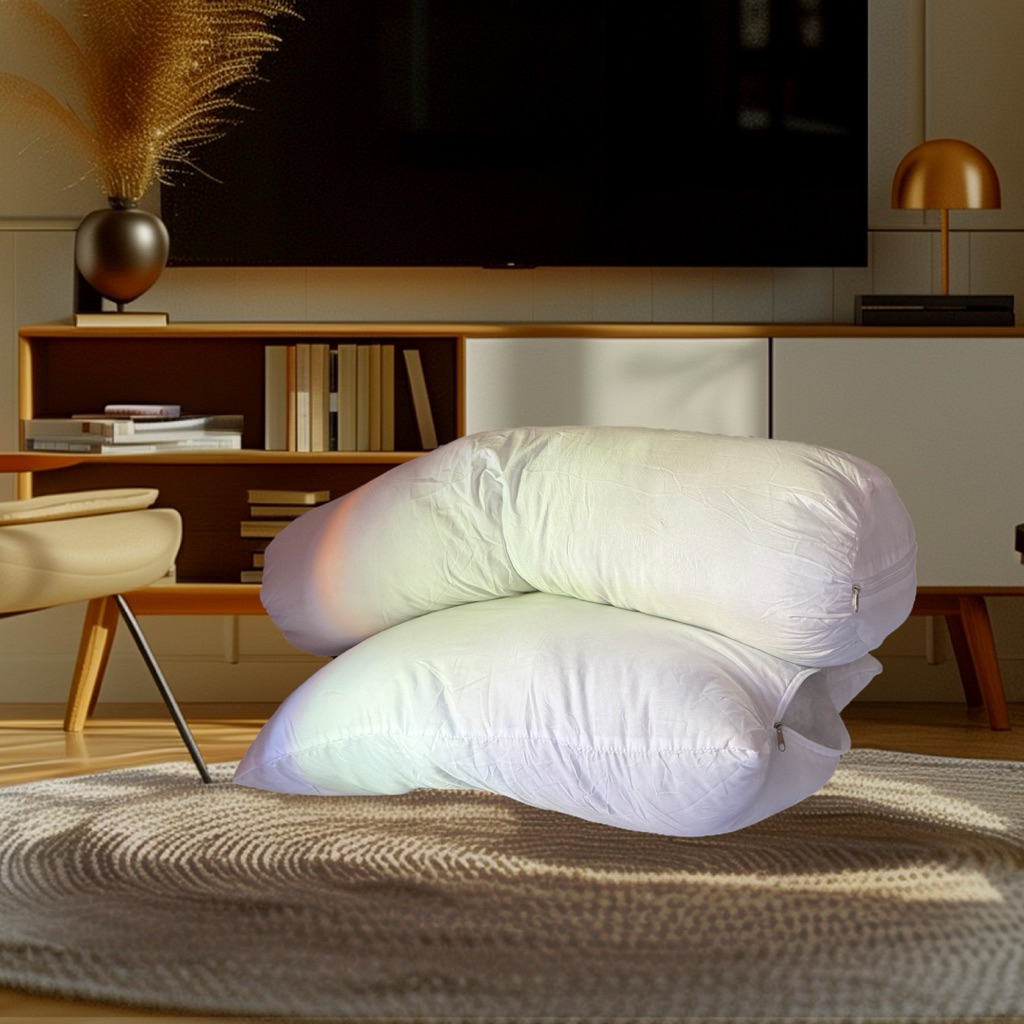 Bantal Guling Premium Ukuran Besar Bahan silicon Grade A Bantal Hotel