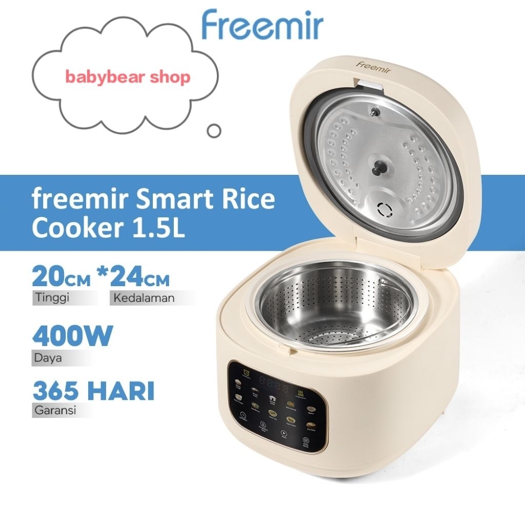 FREEMIR RICE COOKER digital, rice cooker slow cooker, ricecooker low carbo