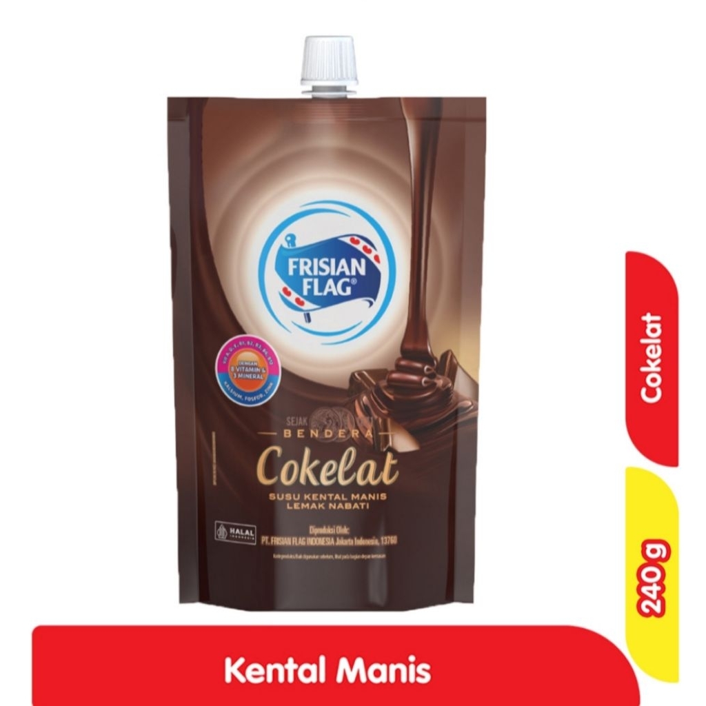 

FRISIAN FLAG KRIMER KENTAL MANIS COKELAT 240GR