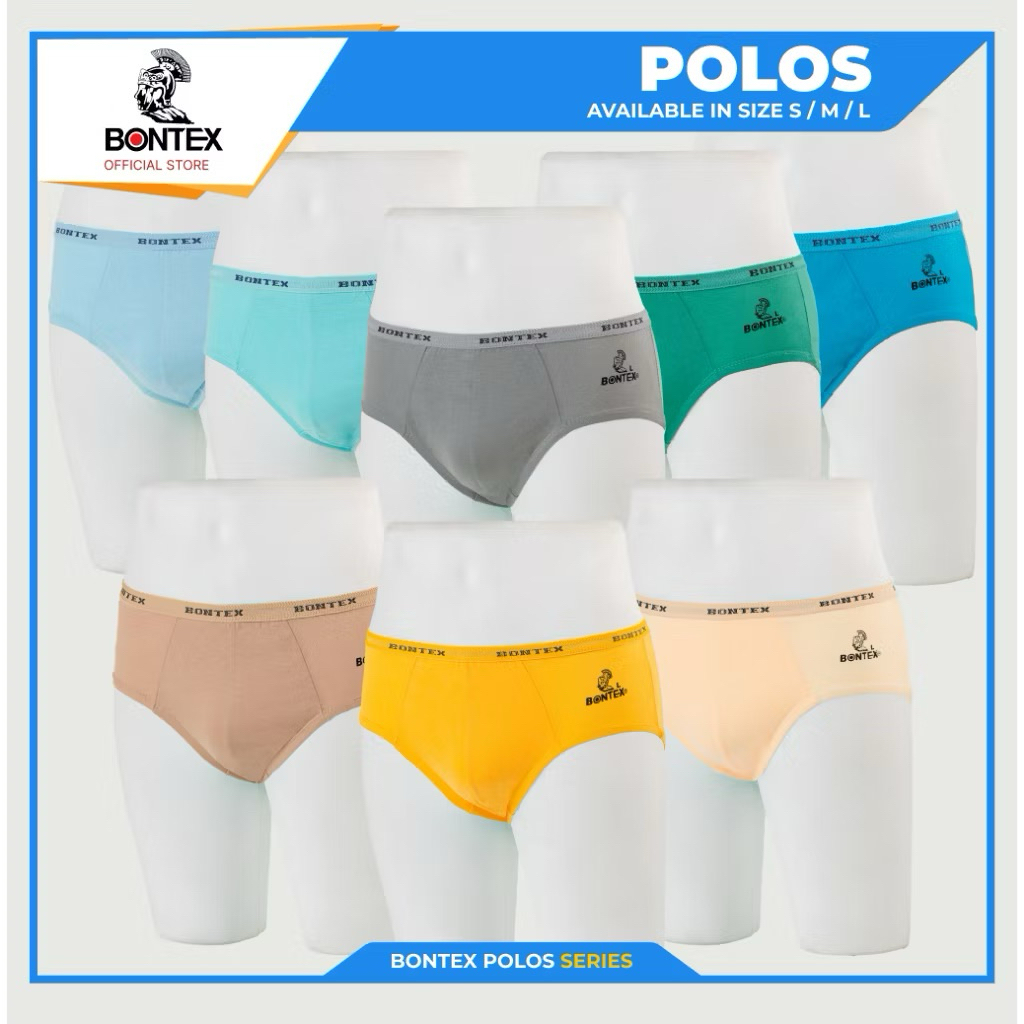 [1/3PCS] Bontex Celana Dalam Pria Premium / Cd Pria Bontex Botol