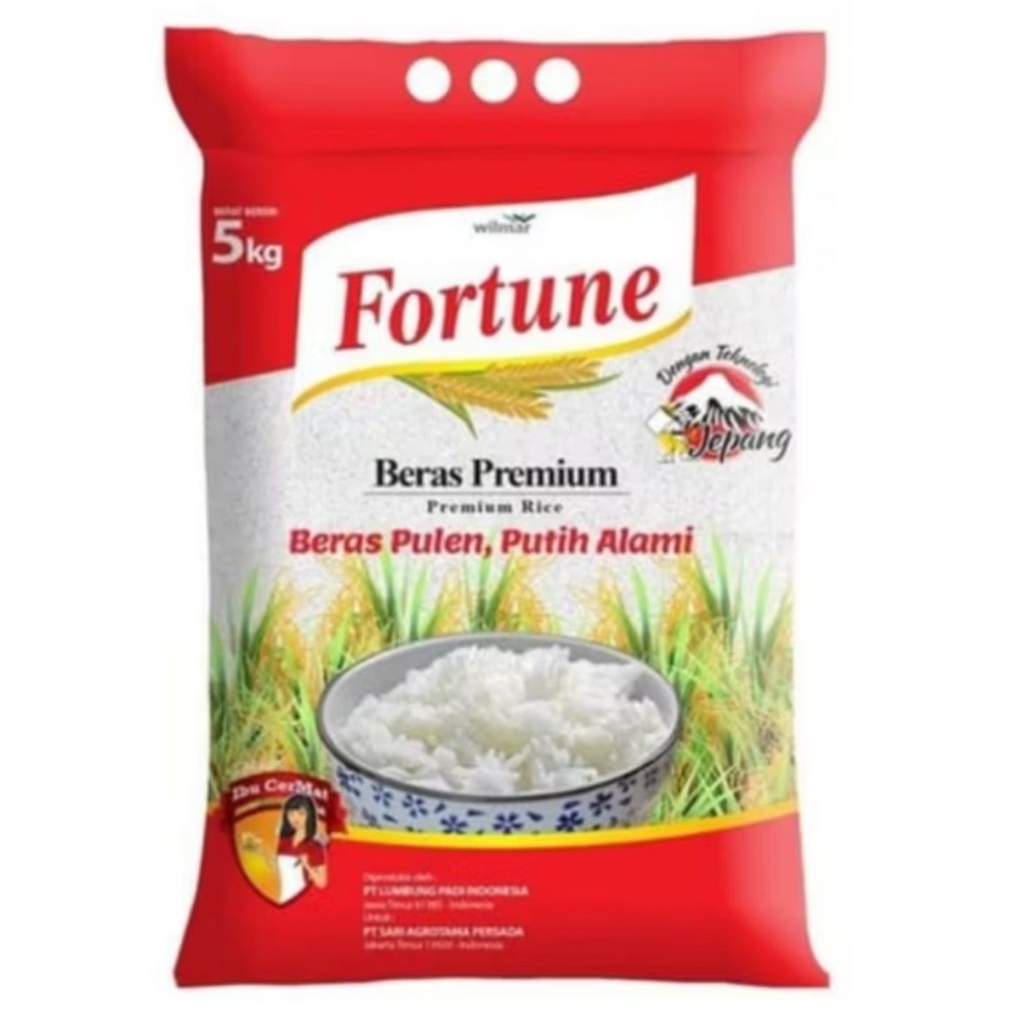 

Beras Fortune Premium 5 Kg