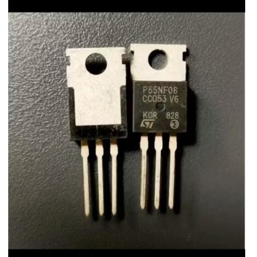 P55NF06 P55NF06L P55NF06FP 55nf06 55n06 N-channel Mosfet 50A 60V DIP TO-220.   25