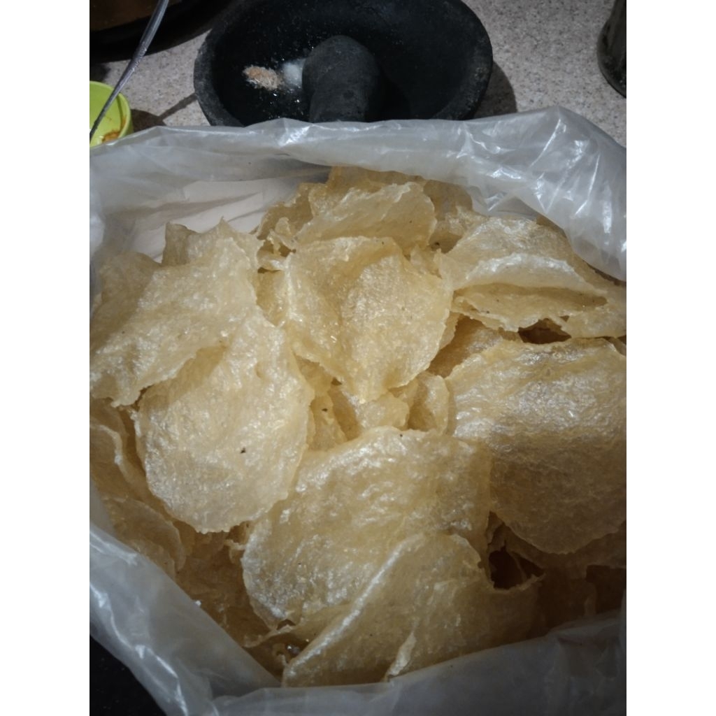 

Rambak / Krupuk nasi Mentah