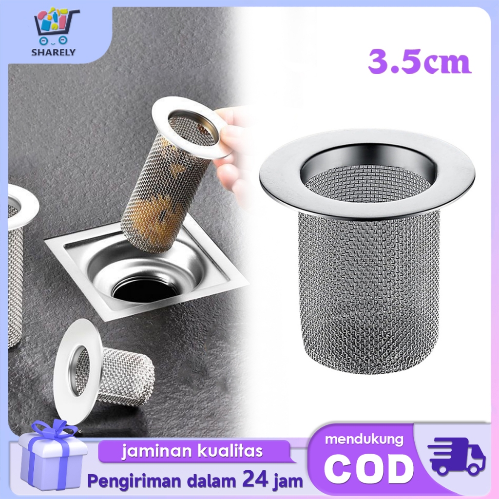 Saringan Got Kamar Mandi Anti Kecoa Saringan Saluran Air Stainless Penutup Saluran Air Kamar Mandi