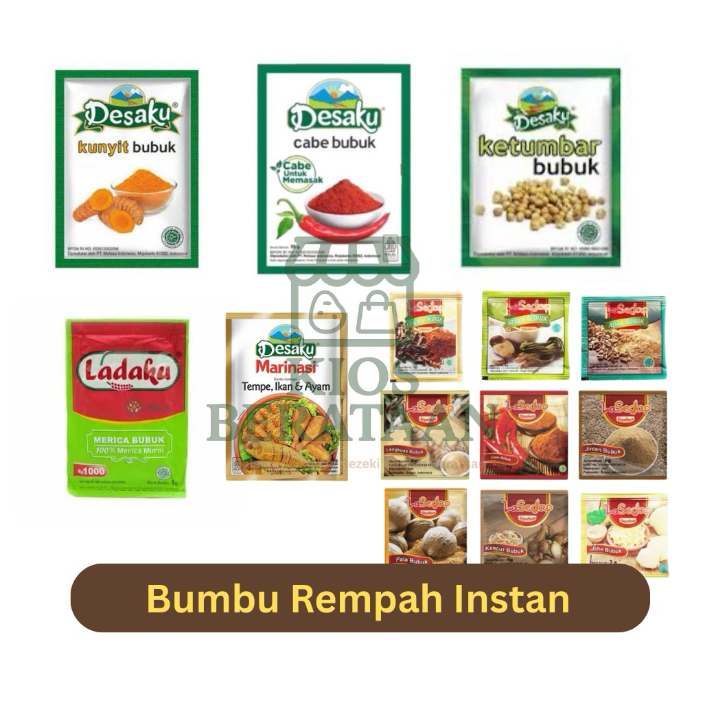 

Bumbu Rempah Instan Desaku/Ladaku/Lasedap