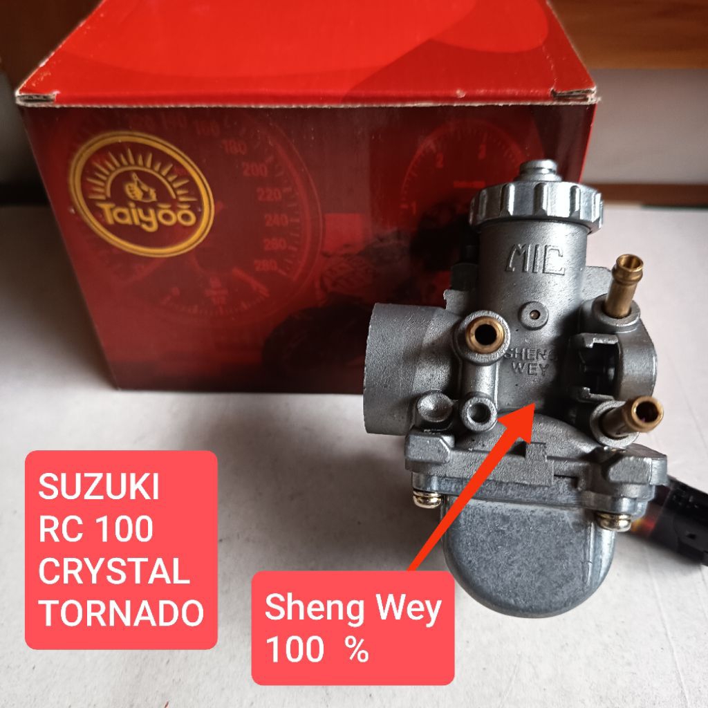 karburator carburator Suzuki Crystal Cristal  RC 110 Tornado pnp  RC 100 RC 80