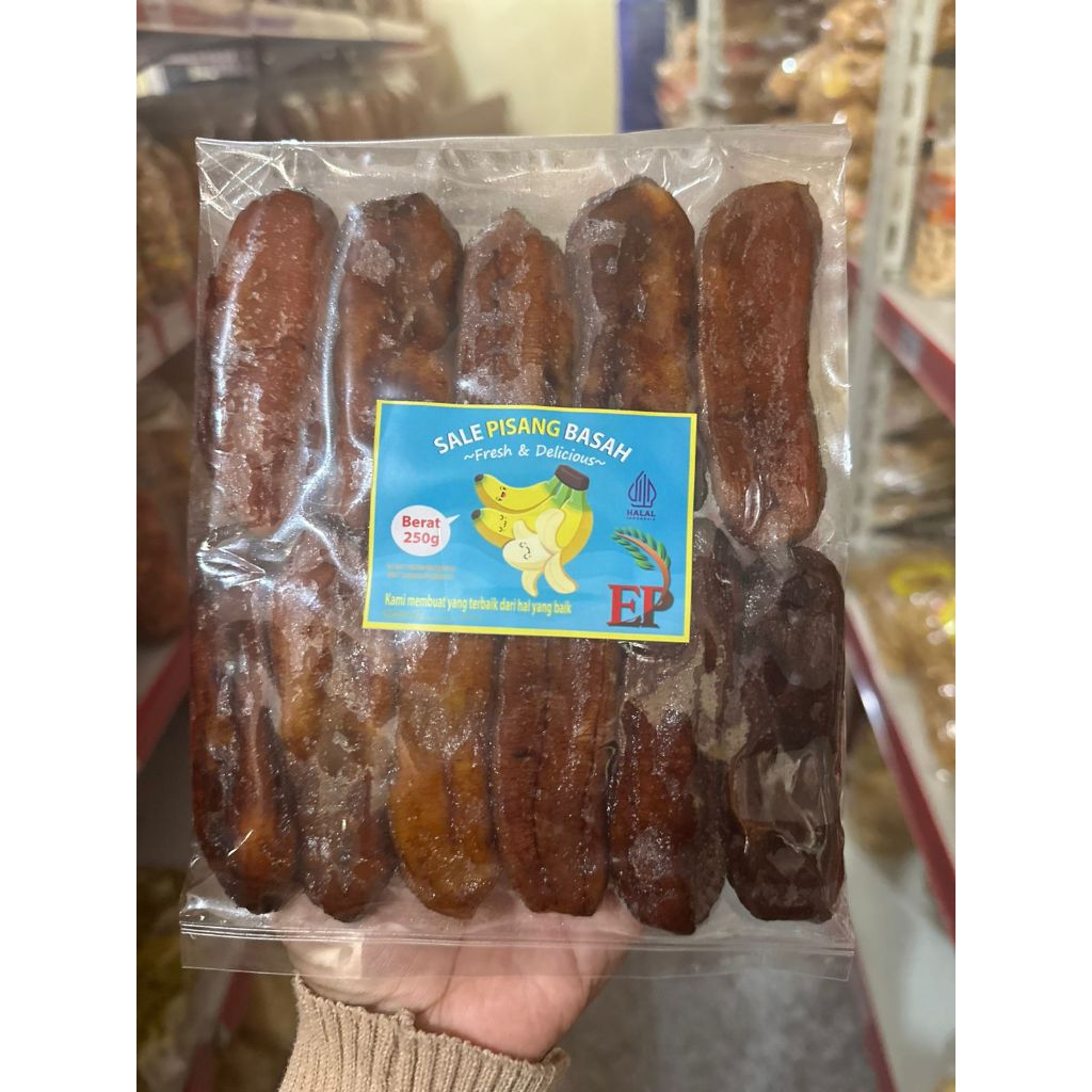 

sale pisang basah manis legit