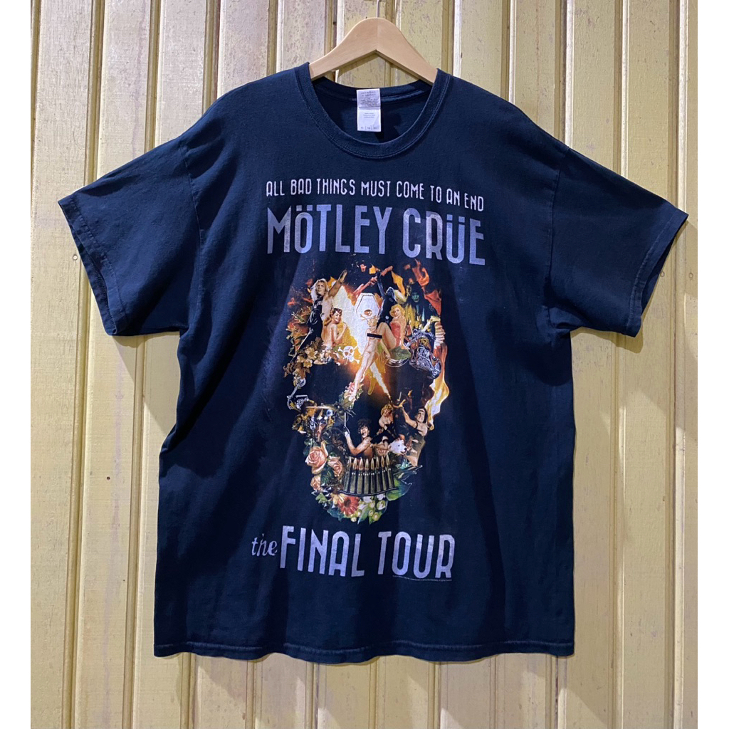Kaos Vintage Motley Crue Tour 2014 Second