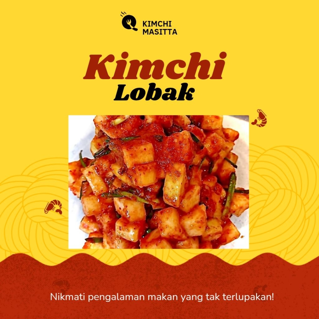 

Kimchi Lobak 250Gr