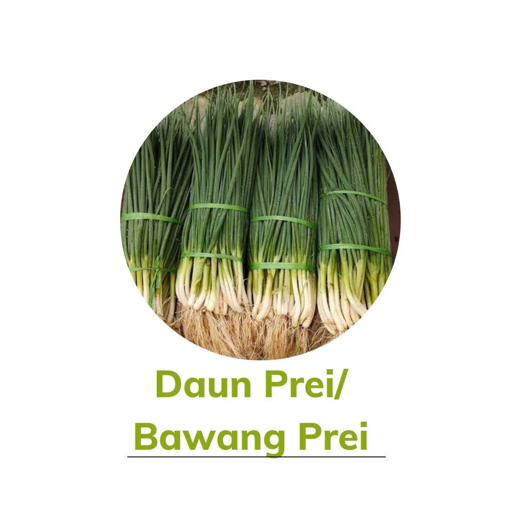 

DAUN PREI/BAWANG PREI SEGAR 1kg/500gr/250gr/150gr