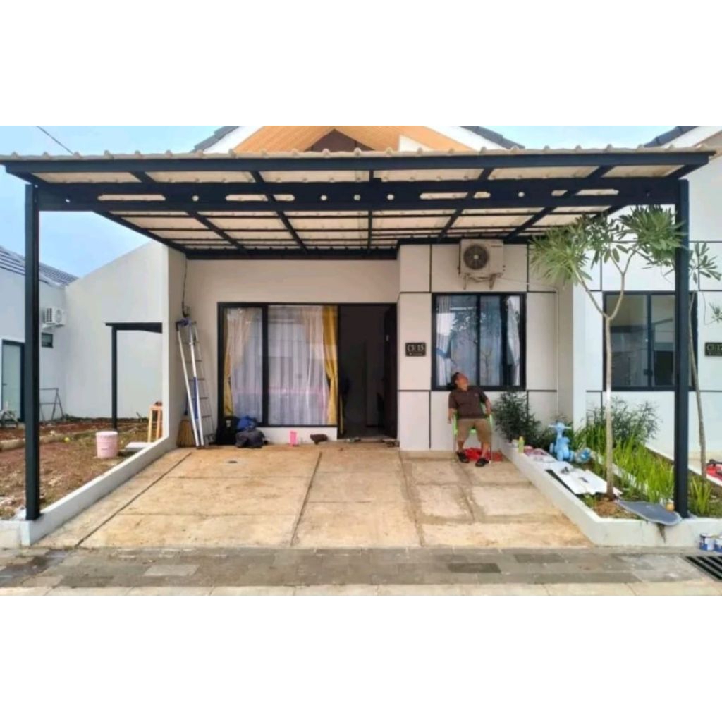 kanopi baja ringan atap alderon rs