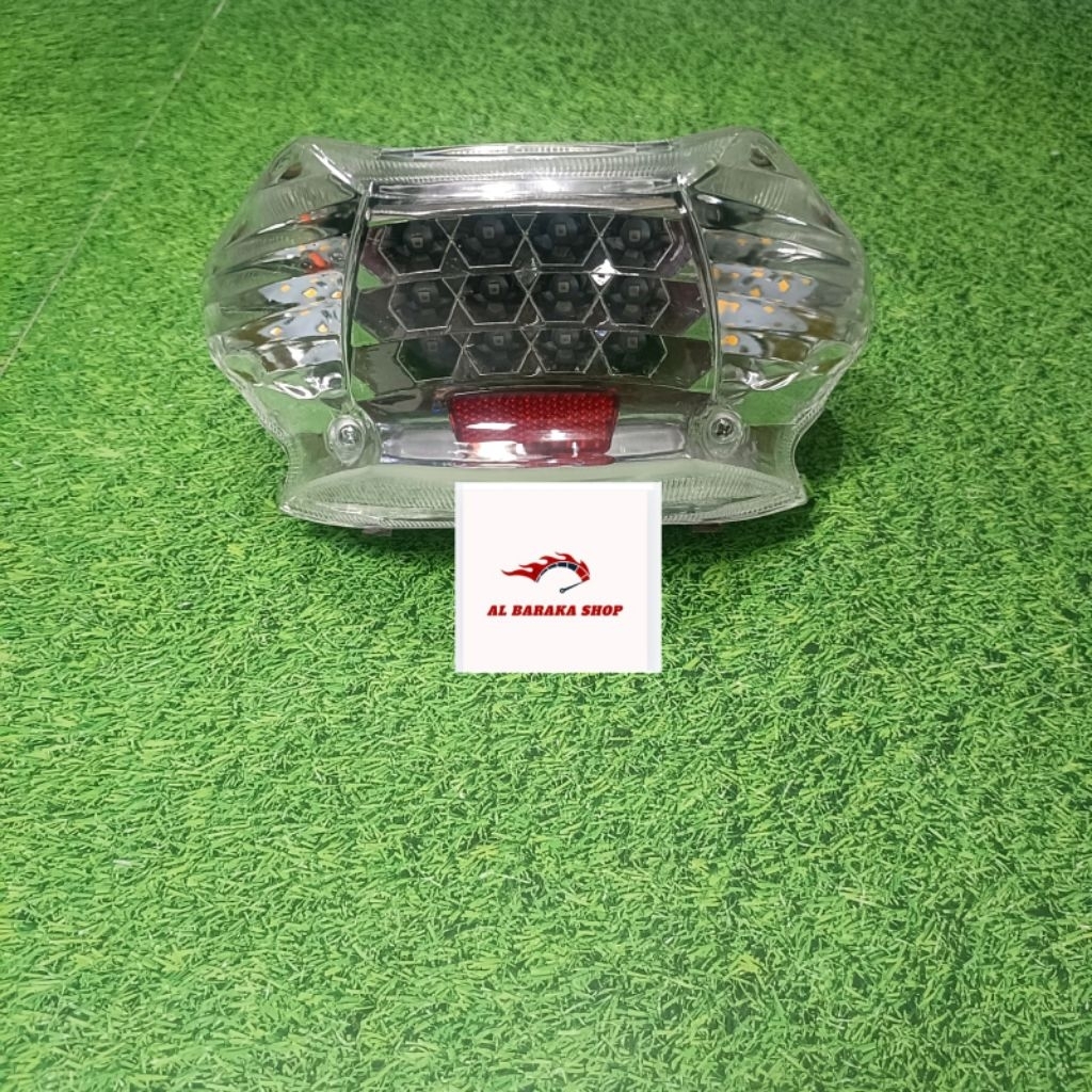 LAMPU STOP. LAMPU BELAKANG MIO SPORTY. MIO SMAIL LED KOTAK