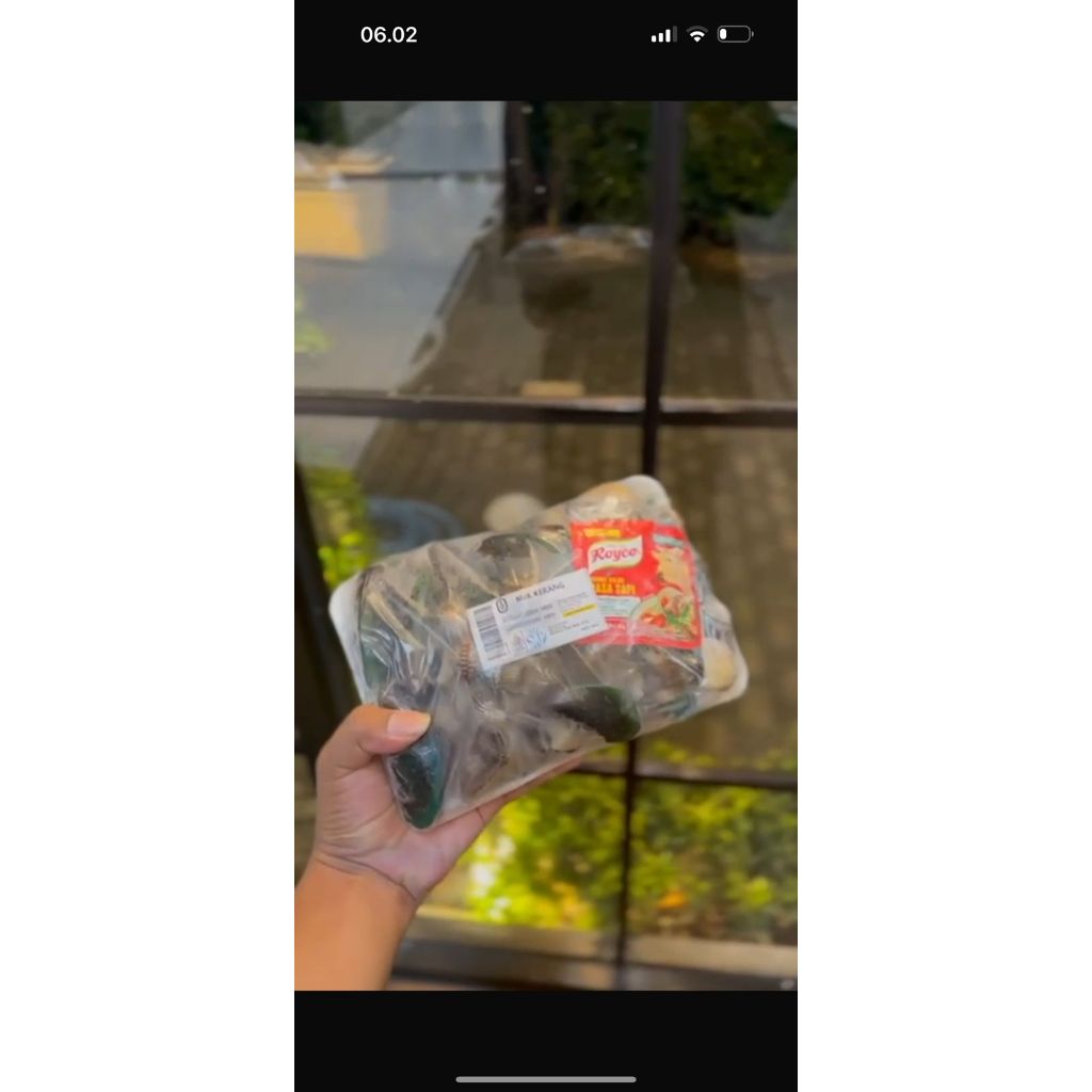 

mix seafood aneka kerang plus free bumbu penyedap berat 1kg