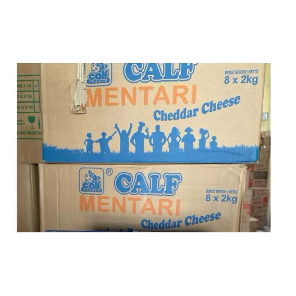 

Keju Calf Mentari 2kg (1 Dus isi 8 pcs)