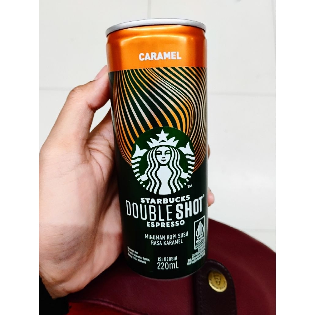 

Starbucks Double Shot Expresso Minuman Kopi Susu Rasa Karamel 220Ml