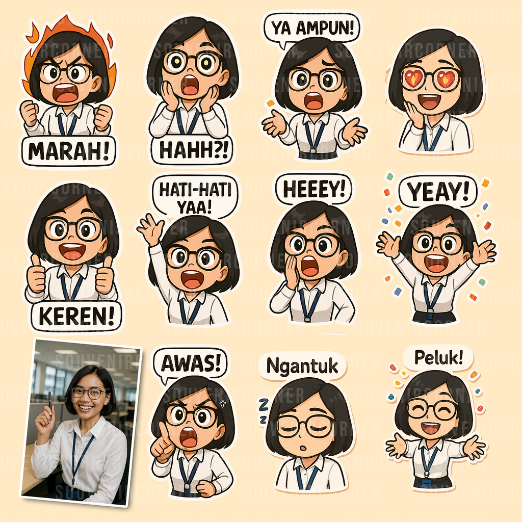 

Stiker WA Custom Foto Sendiri Termurah | Sticker Whatsapp Custom Foto Instan