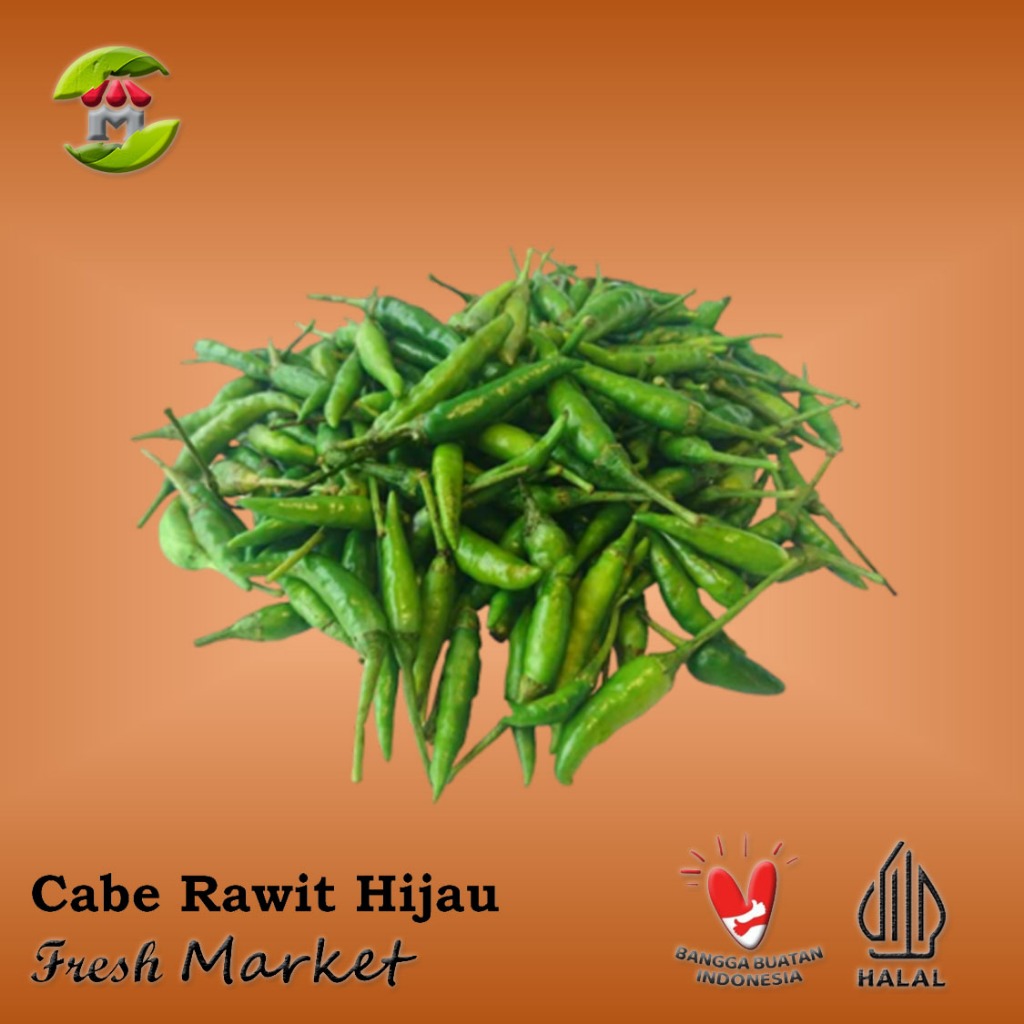 

[Bintaro] Cabe Rawit Hijau Pack 250gr