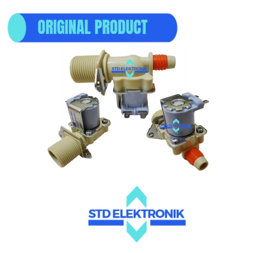 Selenoid mesin cuci 1 tabung samsung top loading - Stop keran mesin cuci samsung satu tabung - Water