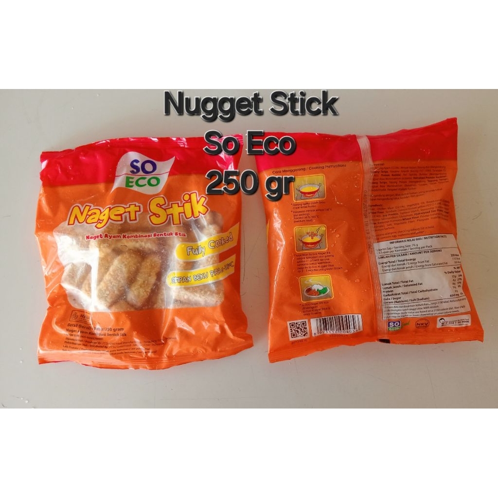 

Nugget / Naget Stik So Eco 250 gr