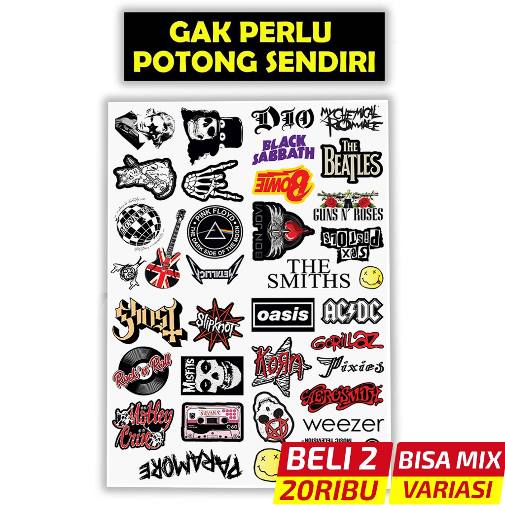 

Stiker Aesthetic, Sticker Aesthetic, Stiker Band, Sticker Band Metal Rock, Band Punk Music, Band 03
