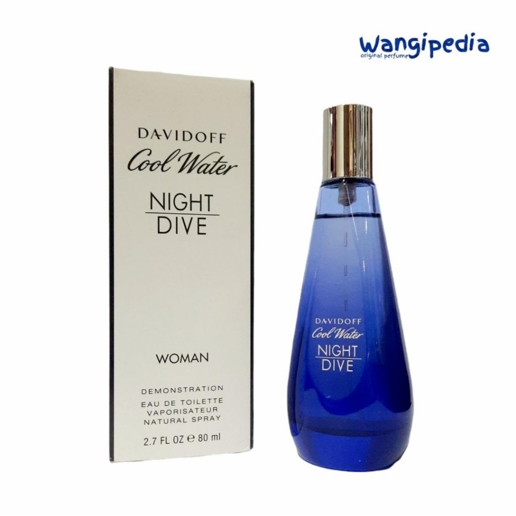 Parfum Original Wanita Davidoff Cool Water Night Dive Woman
