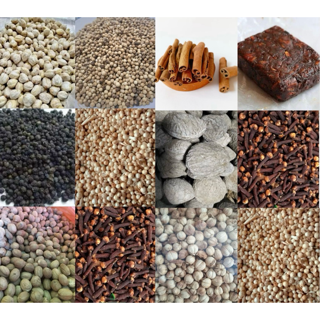 

Pala, Kemiri, Lada,Keluwek,dan rempah lainnya 5000