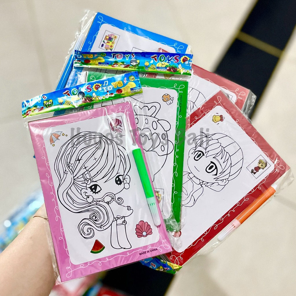 

Spidol Mewarnai Kecil Set 1 Spidol Warna | Kertas Mewarnai Coloring Pensil Warna Hampers Kado