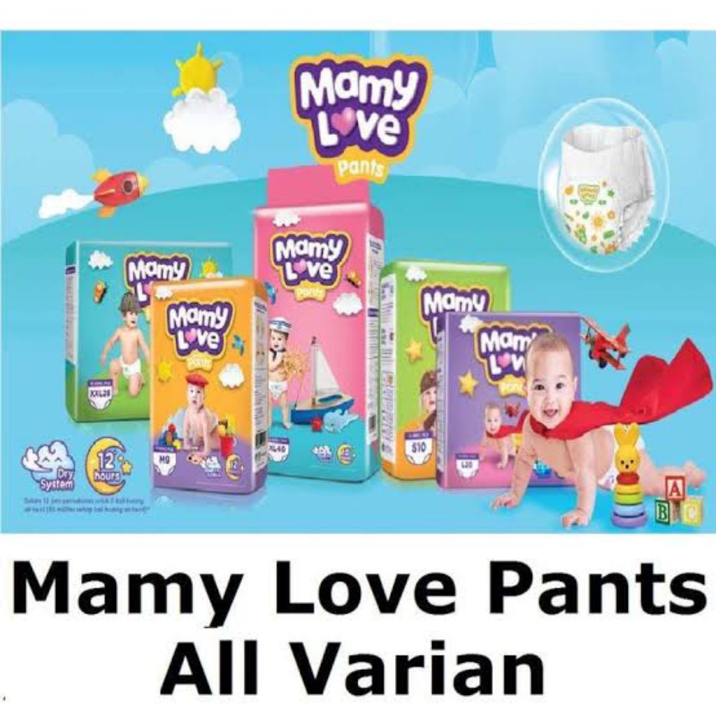 MAMY LOVE PANTS All Varian M40/L40/XL40/XXL28
