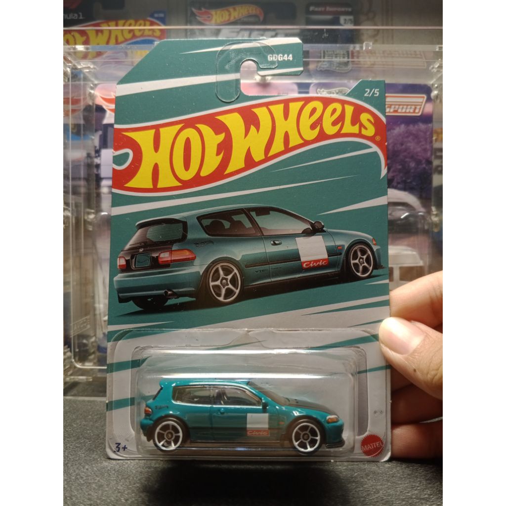 [TERMURAH] Hot wheels '92 Honda Civic eg hijau