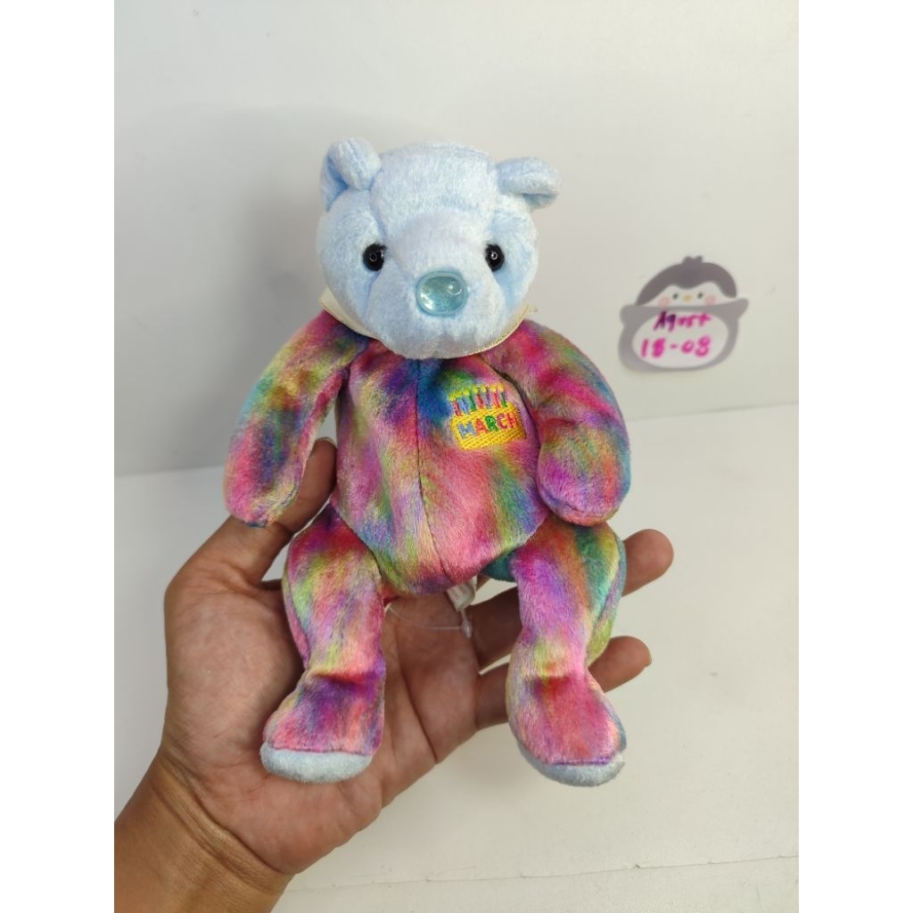 boneka ty beanie March birthday