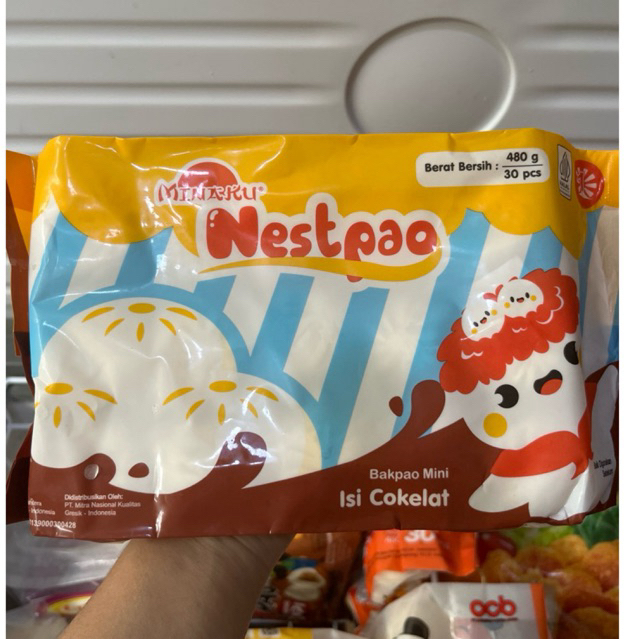 

Nestpao MINAKU bakpao coklat isi 30