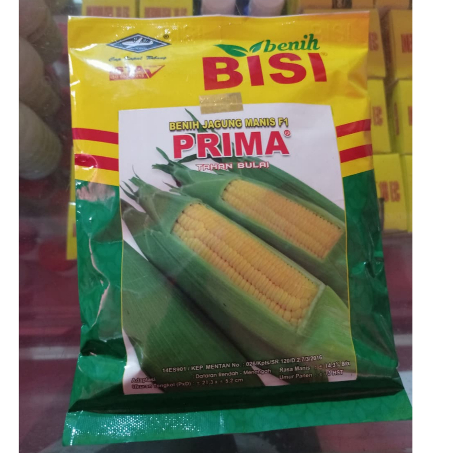 Benih Jagung Manis Prima / Bibit Jagung Manis Prima Kemasan 250gr Cap Kapal Terbang EXP 05 2026