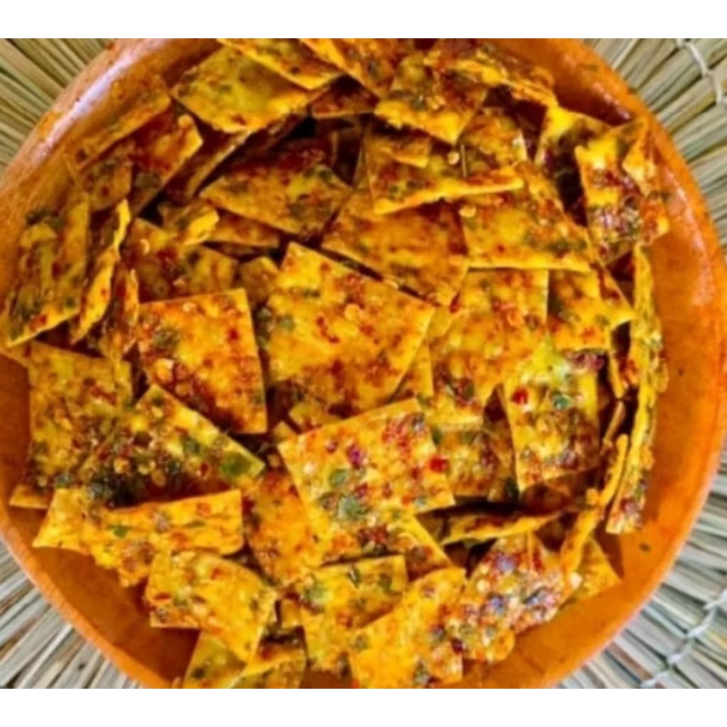 

HOT PROMO pangsit sultan renyah pedas gurih daun jeruk