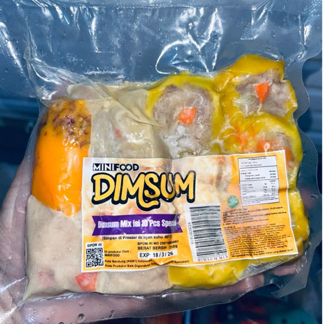 

Dimsum siomay mix SPECIAL MINIFOOD 250gr