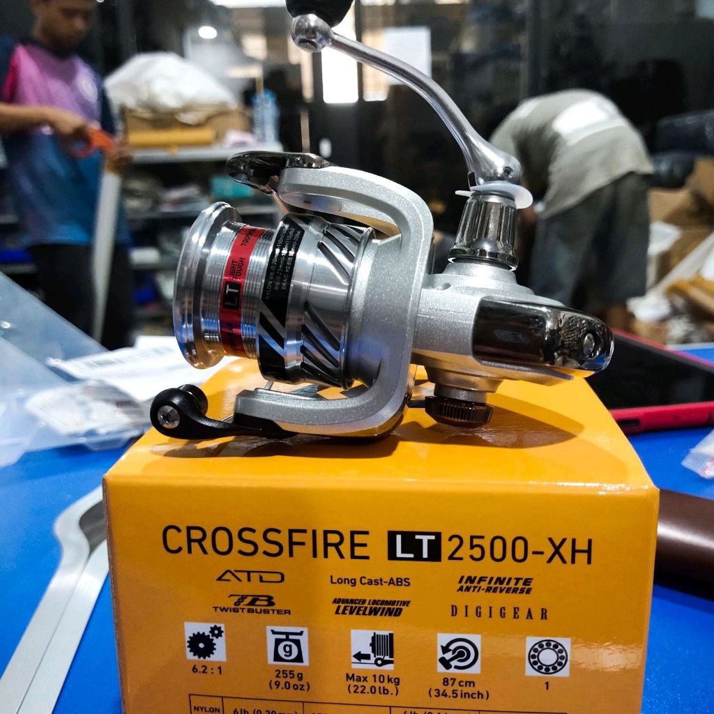 reel daiwa crossfire lt 1000 atau 2000