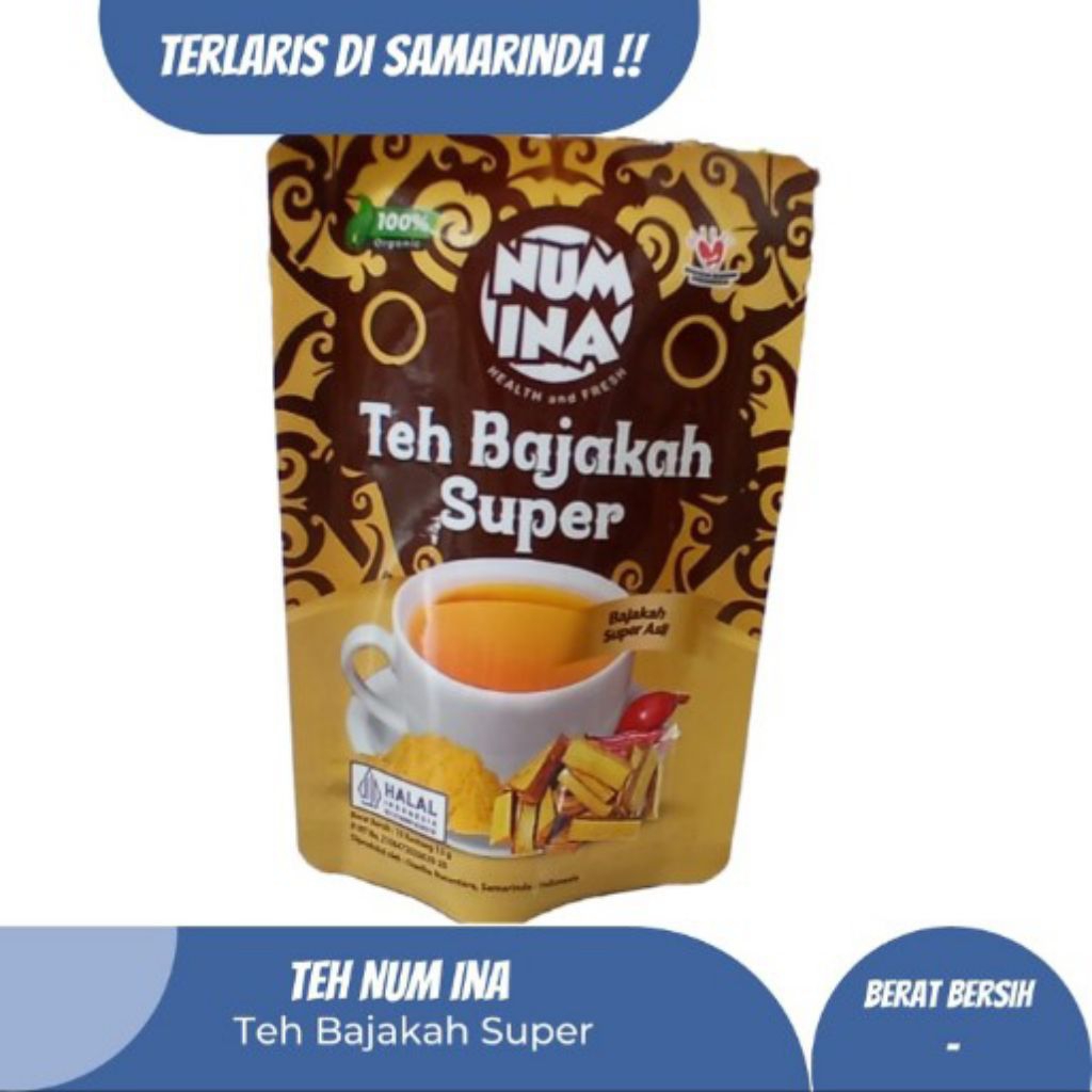 

Teh bajaka super khas kalimantan Num Ina 100% rempahan berkualitas | 150gr