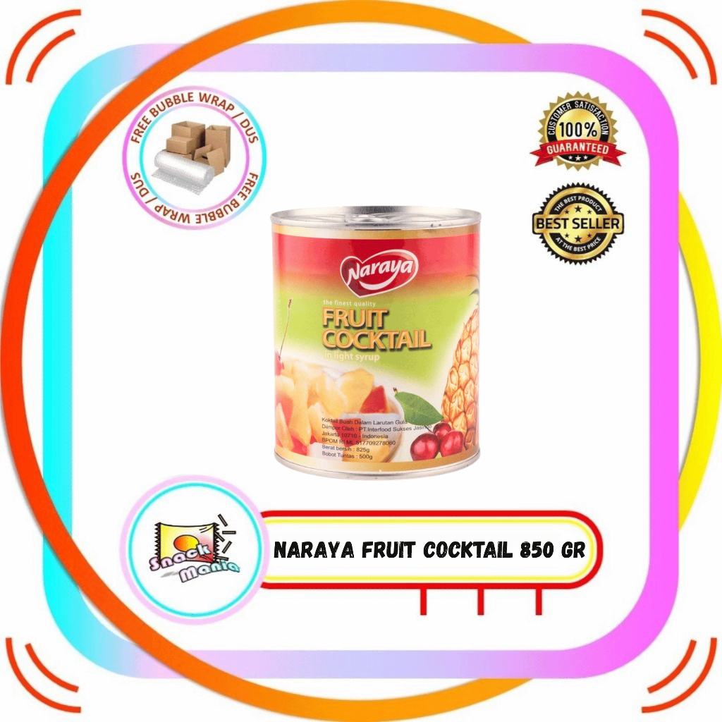 Naraya Fruit Cocktail ~ 850 gr Koktail Buah Kaleng