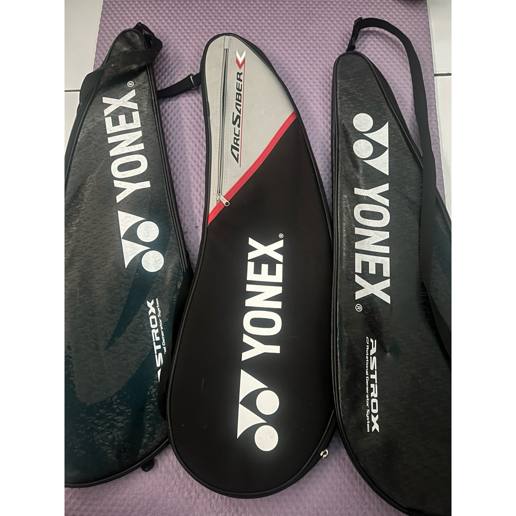 Tas Raket Badminton Single Sleting Yonex Black Tas Raket Bulutangkis