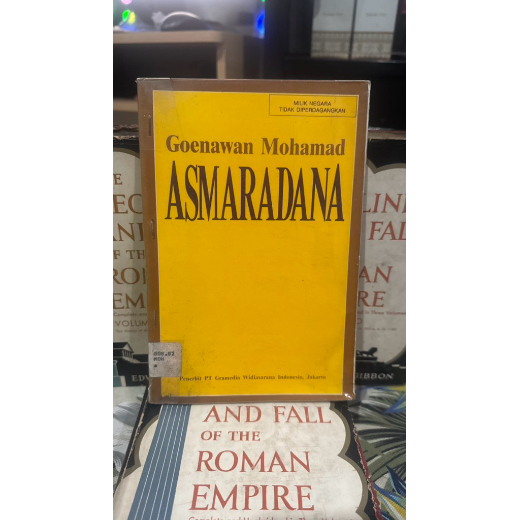 asmaradana - goenawan mohammad
