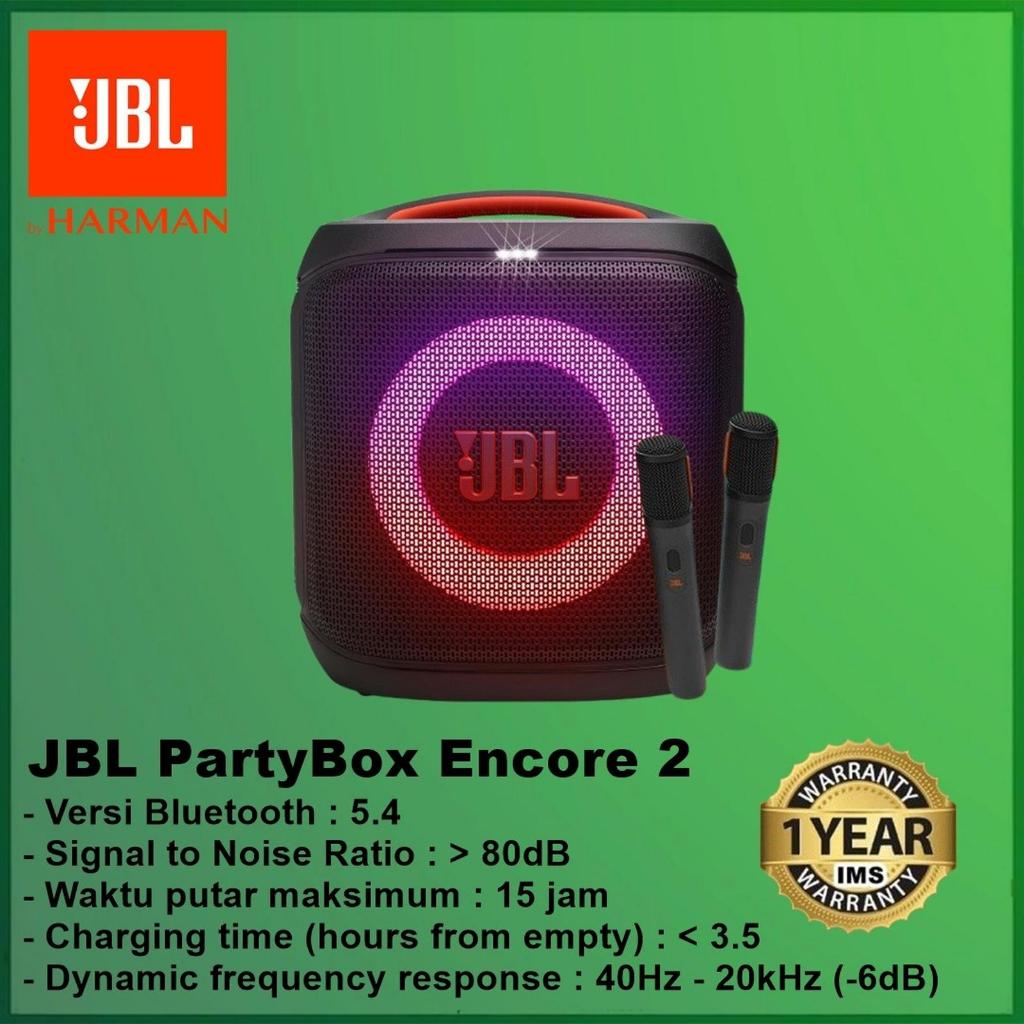 JBL PartyBox Encore 2 Portable Party Speaker with Powerful Sound Party Box Encore2