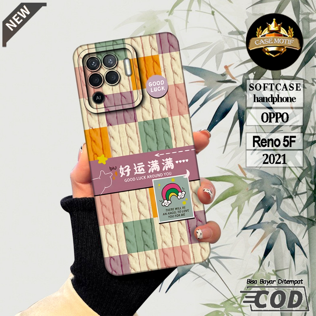 Case OPPO RENO 5F Casing OPPO RENO 5F 4G Terbaru 2021 Aksesoris Softcase Casing Silikon Case Hp