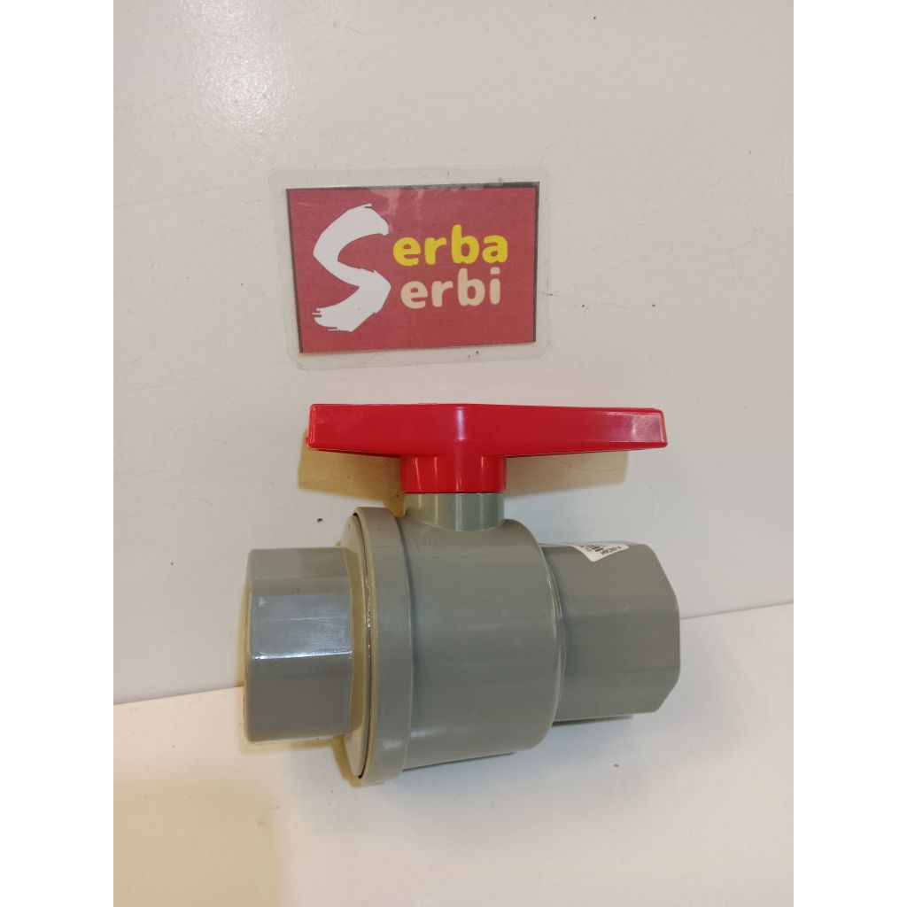 -1-1/2" PVC STOP KRAN-Stop kran keran Ball valve Pvc