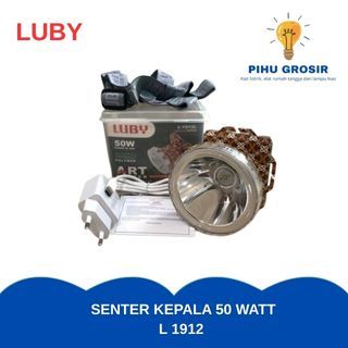 Senter Kepala Luby L1912L Led Rechargeable Headlight