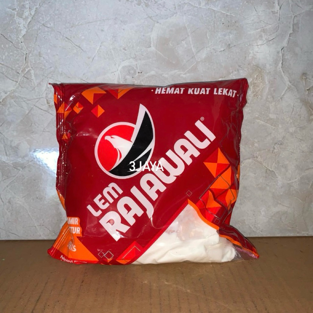 

LEM RAJAWALI PUTIH PVAC MERAH BESAR 800G DAYA REKAT TINGGI