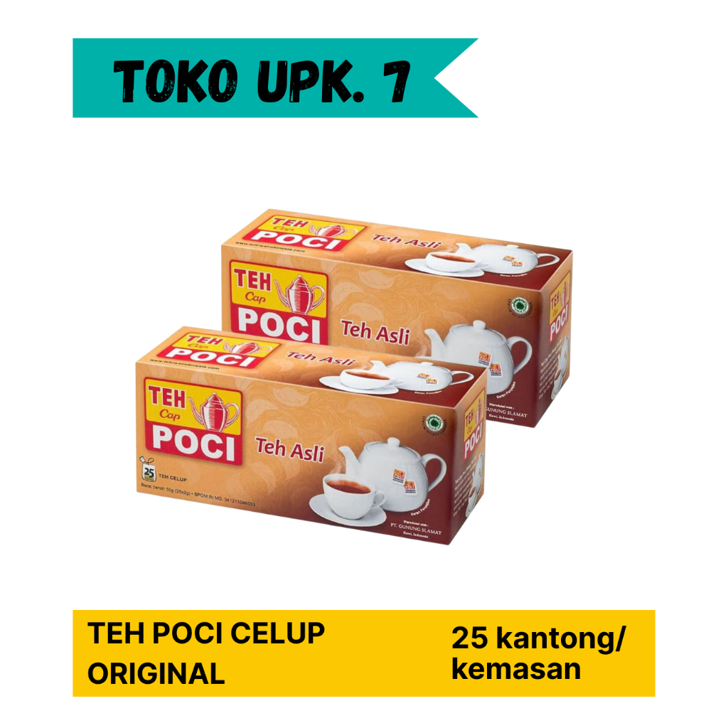 

TEH HITAM CAP POCI ASLI 25 KANTONG