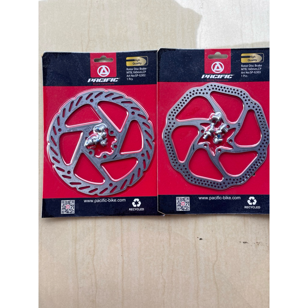 rotor piringan piring cakram 160 pacific sepeda bmx lipat minion mtb federal