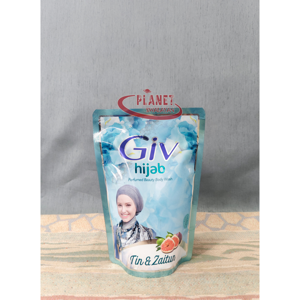 GIV HIJAB BODY WASH TIN & ZAITUN