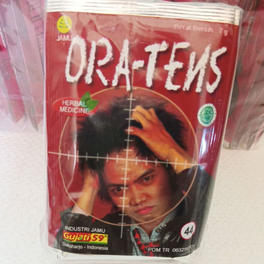 

Jamu Gujati ORA-TENS isi 10 sachet